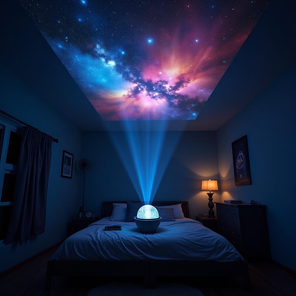 Astronaut Galaxy Projector